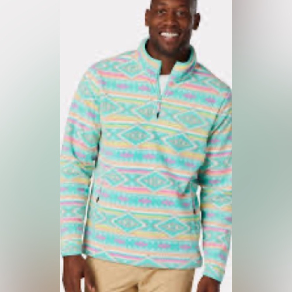 Men’s chubbies fleece pull over